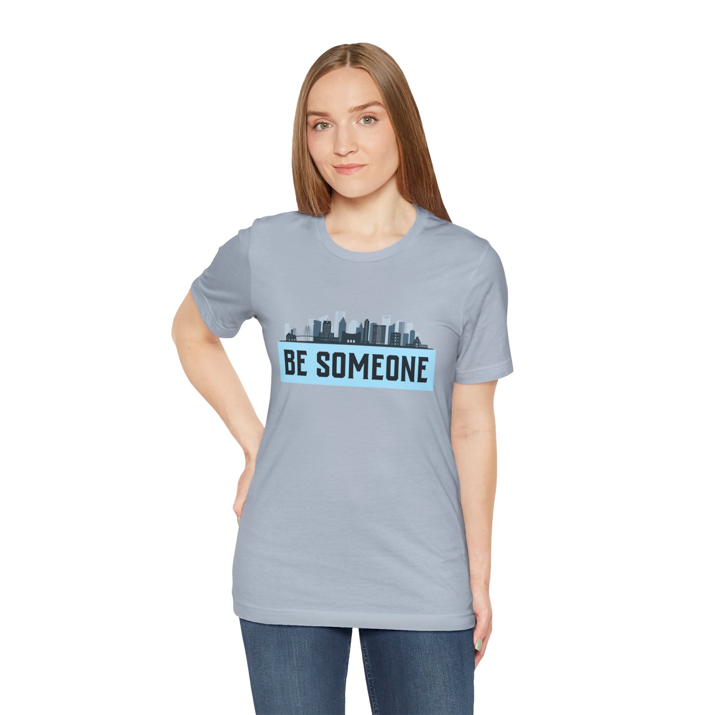 Houston Be Someone Unisex Jersey Short Sleeve Tee